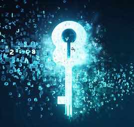 Illustration eines auflösenden Schlüssels